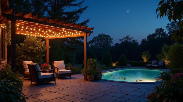 Éclairage extérieur : mettre en valeur son jardin et sa terrasse le soir